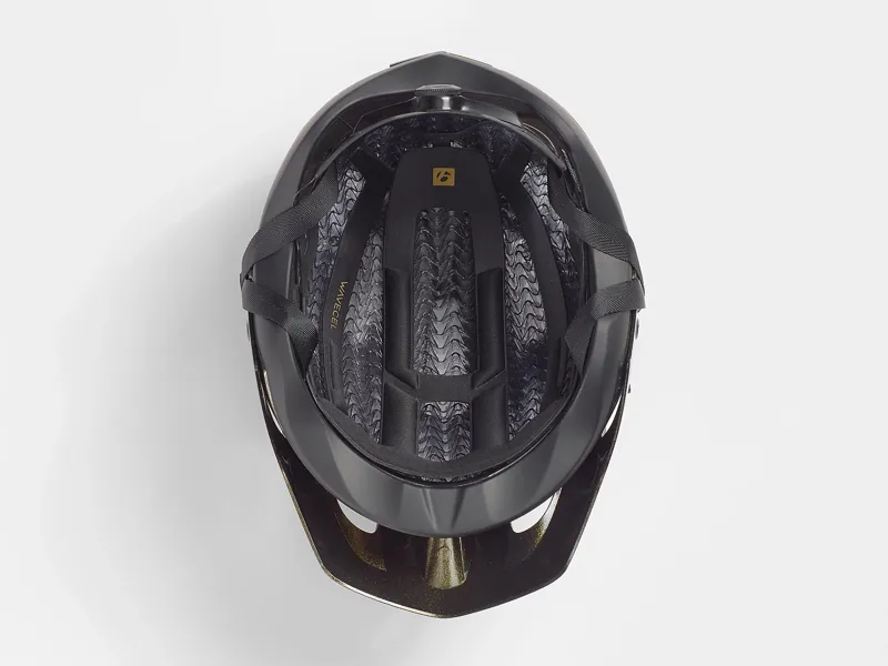 Bontrager Blaze WaveCel LTD Mountain Bike Helmet Gold and Metallic-3